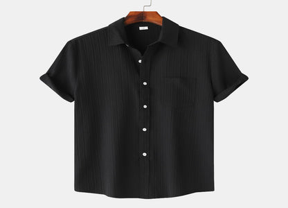 Men's Solid-Colored Shirt
