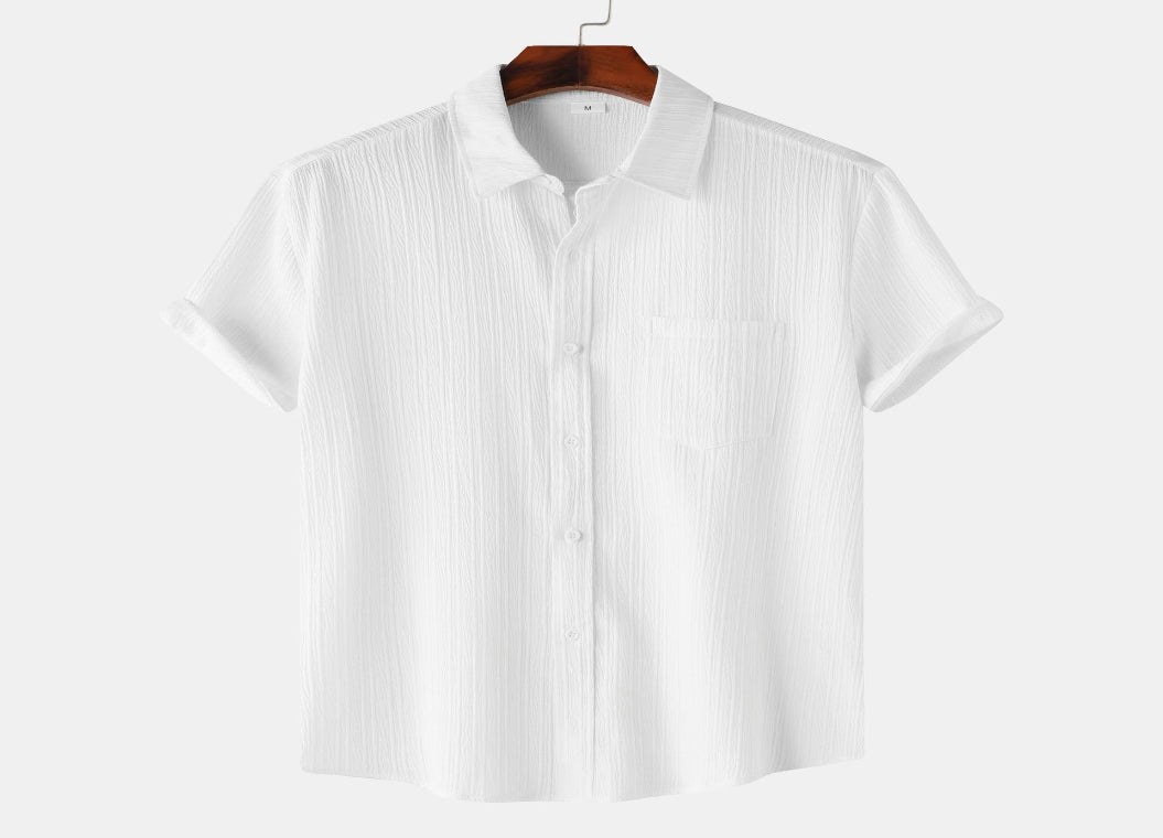 Men's Solid-Colored Shirt