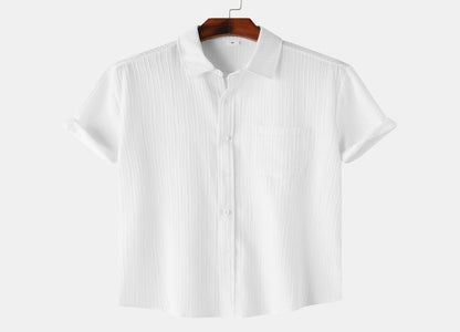 Men's Solid-Colored Shirt