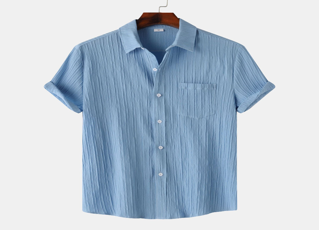 Men's Solid-Colored Shirt