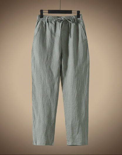 Pants Men's Loose Cotton