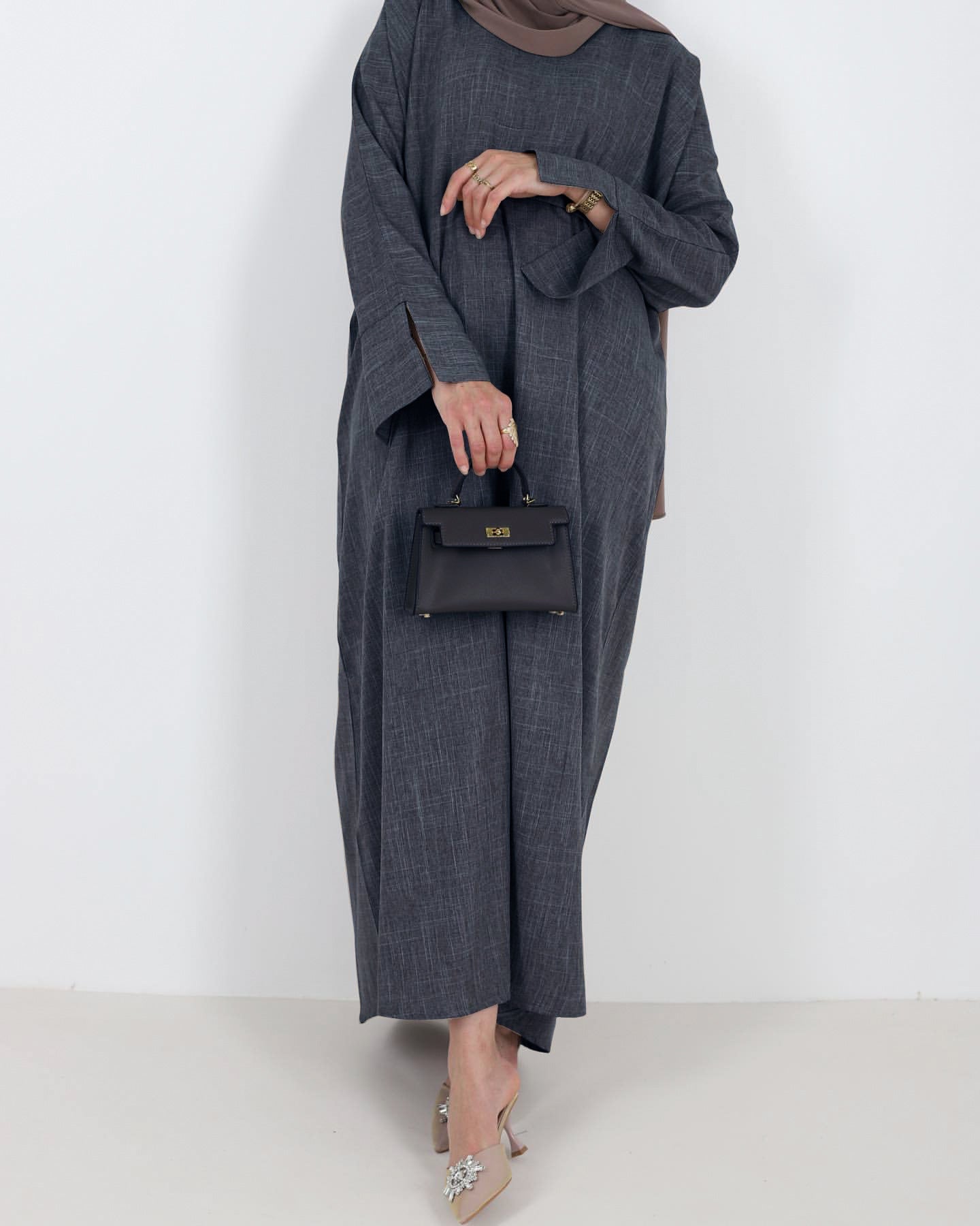 Loose Plus Size Elegant Dress Robe