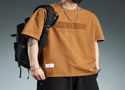 fitting Versatile Heavyweight Short-sleeve T-shirt