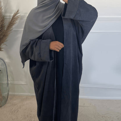 Middle East  Autumn And Winter Cardigan Dress