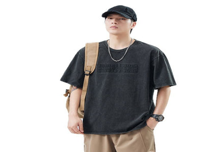 fitting Versatile Heavyweight Short-sleeve T-shirt