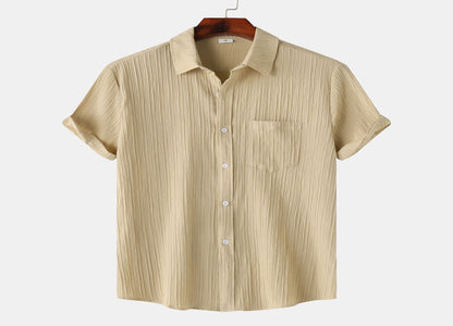 Men's Solid-Colored Shirt