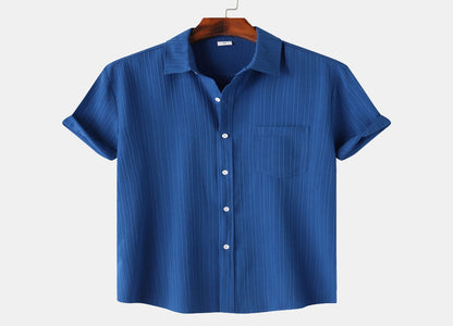Men's Solid-Colored Shirt