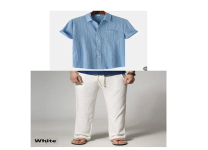 Men's Solid-Colored Shirt