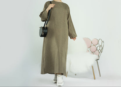Women's Casual Solid Color Dress