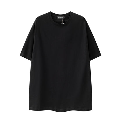 Heavy Men's Cotton Brand High Street Short Sleeve Loose T-shirt