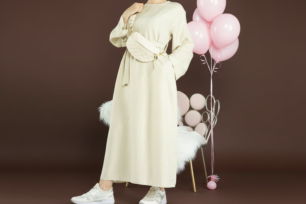 Women's Casual Solid Color Dress