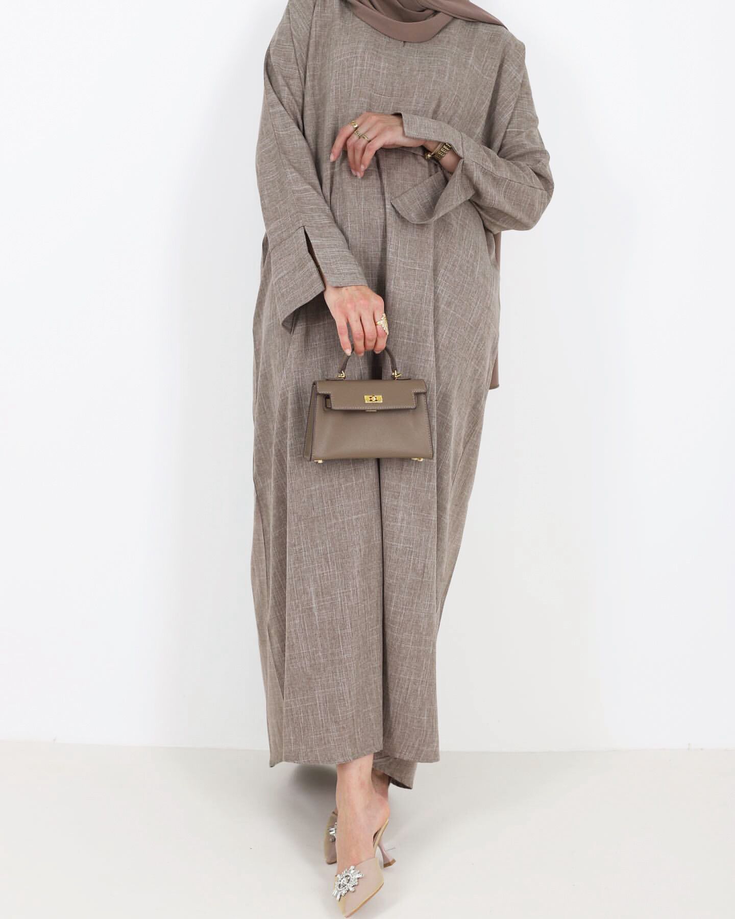 Loose Plus Size Elegant Dress Robe