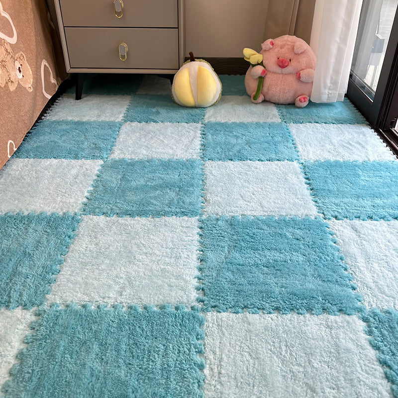 Modern Simple Splicing Floor Mats, Creative Mix and Match Anti-Slip and Stain-Resistant Floor Mats, Home Bedside Easy-Care Baby Crawling Mats