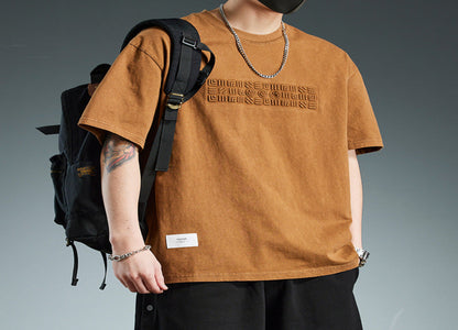 fitting Versatile Heavyweight Short-sleeve T-shirt