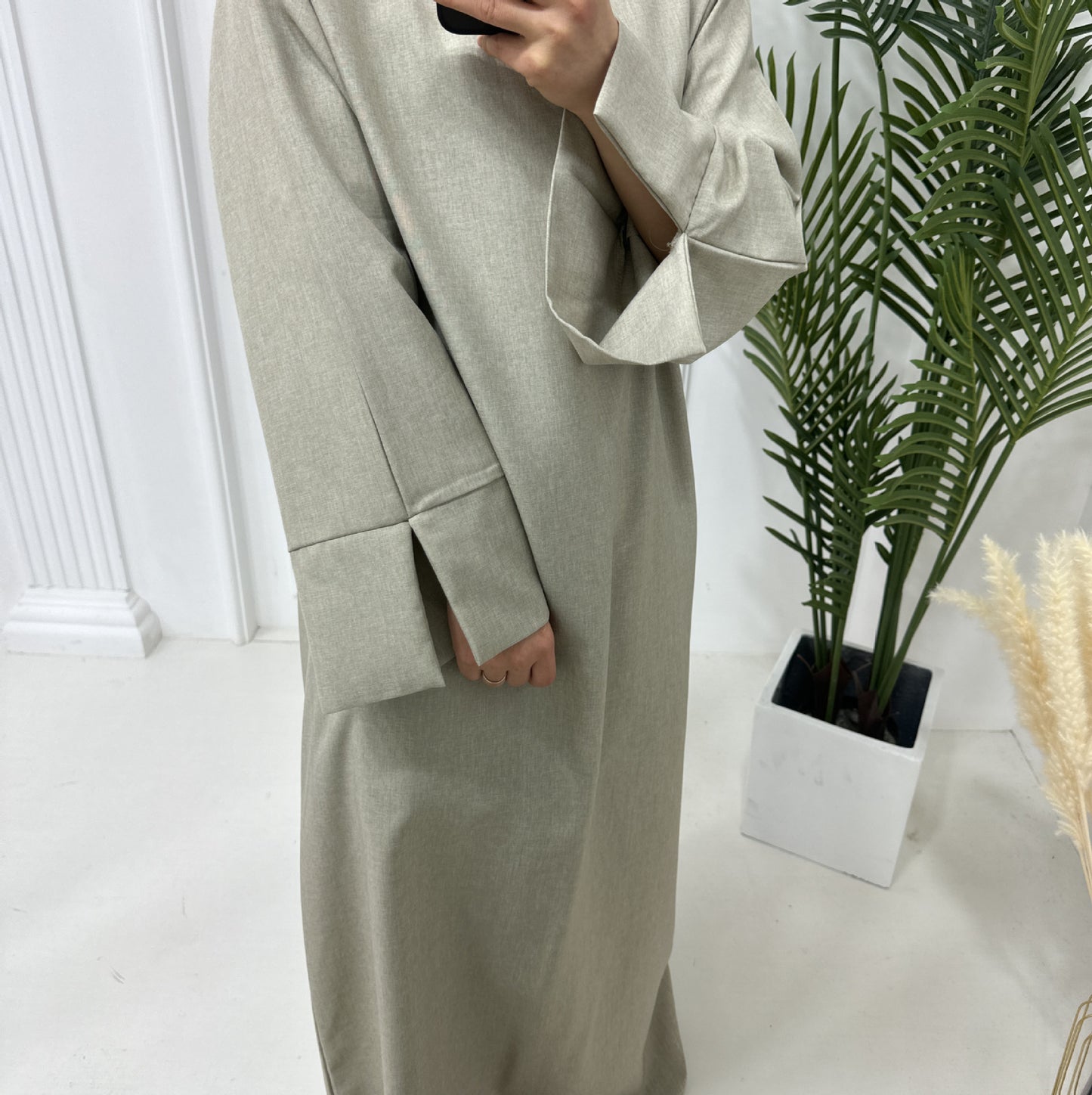 Loose Plus Size Elegant Dress Robe