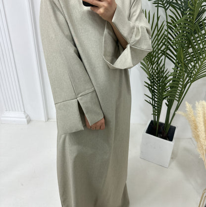 Loose Plus Size Elegant Dress Robe