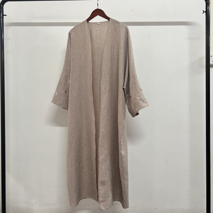 New Solid Color Elegant Embroidery Fashion Long Skirt