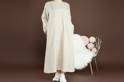 Women's Casual Solid Color Dress