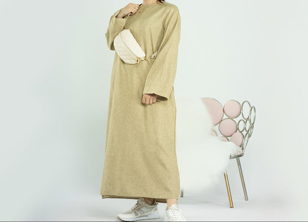 Women's Casual Solid Color Dress
