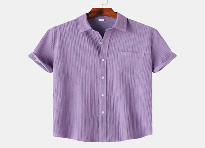 Men's Solid-Colored Shirt