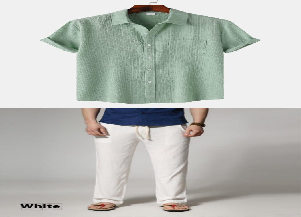 Men's Solid-Colored Shirt