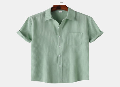 Men's Solid-Colored Shirt