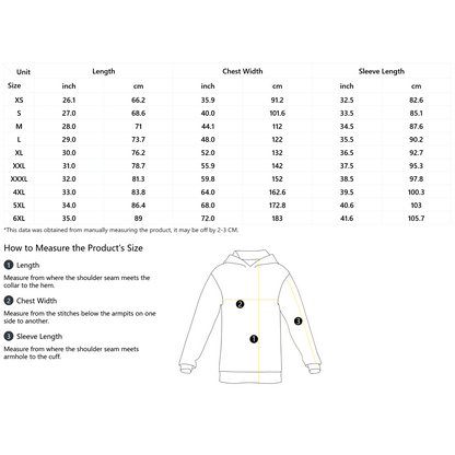 All-Over Print Cotton Unisex Classic Soft Hoodie